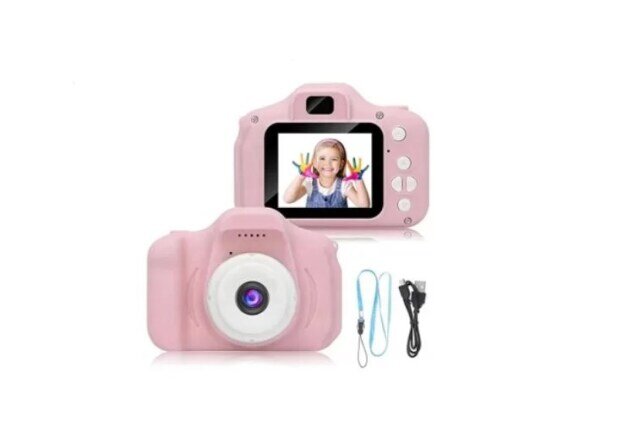 Mini aparat foto pentru copii Childhood Captures , Full HD, digitala,multiple functii