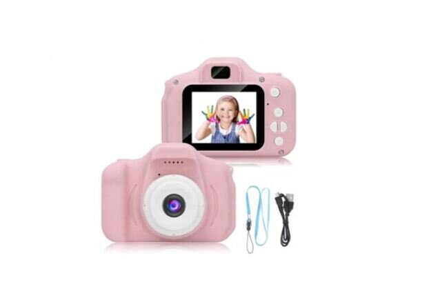 Mini aparat foto pentru copii Childhood Captures , Full HD, digitala,multiple functii